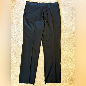 Haggar men’s black dress slacks 38 by 32